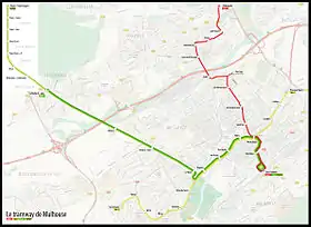 Image illustrative de l’article Tramway de Mulhouse