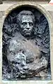 Monument John Grün (en), « l'homme le plus fort du monde », bronze à Mondorf-les-Bains