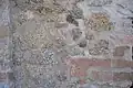 Camini, mur mixte, détail