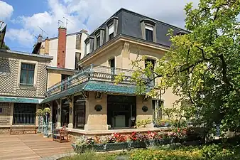 Musée de l'École de Nancy, au 36-38 de la rue.