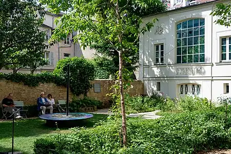 L'atelier d'Eugène Delacroix (construit au milieu du XIXe siècle), à Paris.