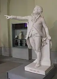 Statue de Mirabeau.