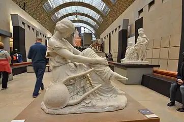 James Pradier, Sapho, 1852.