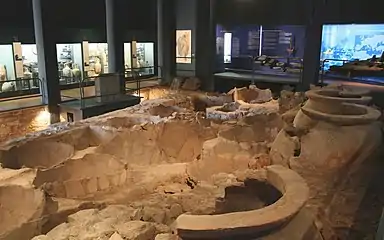 Dolia au musée des docks romains(place Vivaux, Marseille).