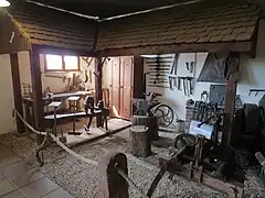Atelier de forge.