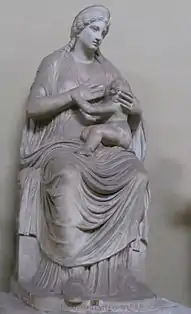 statue blanche