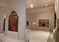 Salle consacrée au Moyen Âge et à la Renaissance.