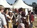 Musiciens interprétants des classiques d'époque