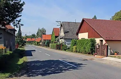 Route no 358 à Člupek.
