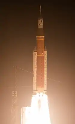 Lancement de la mission Artemis Ile 16 novembre 2022.