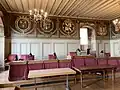 La salle des États, paroi ouest
