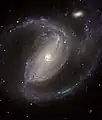 NGC 1097 par l'instrument VIMOS du Très Grand Télescope (VLT) de l'ESO.