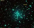 Autre image de NGC 3201 dans le domaine de l'infrarouge par le satellite WISE.