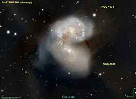 Image illustrative de l’article Galaxies des Antennes