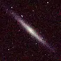 NGC 4244 par le relevé 2MASS.