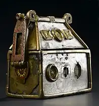 Le reliquaire de Monymusk, VIIIe&nbsp;siècle.