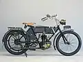 NSU 410&nbsp;cm3 de 3,5&nbsp;ch (1908).