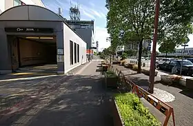 Entrée de la station