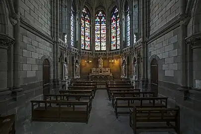 Chapelle axiale.