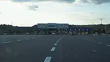 Le poste de péage de Belgrade (juillet 2019) (Autoroute A1).