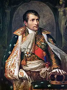 Napoléon Bonaparte, général et Empereur français.