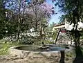 Narétchènski bani : fontaine dans un jardin public
