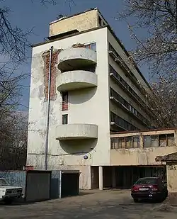 Bâtiment Narkomfin (Moisei Ginzbourg, 1930)