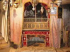 Autel de la Nativité.