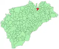 Localisation de Navares de las Cuevas