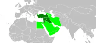 Représentations du terme Proche-Orient.