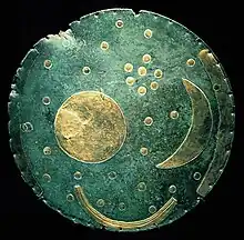 Disque de Nebra (transition Bronze ancien / Bronze moyen ou Bronze A / Bronze B)
