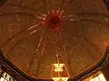 Plafond du dôme de la tour