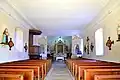 La nef de l'église Sainte-Croix.