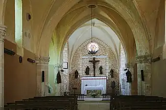 La nef de l'église