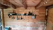 Intérieur - reconstitution du camp Nestor Perret