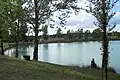 Le lac des Neuf Fontaines (août&nbsp;2011)