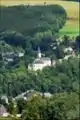Vue aérienne du château