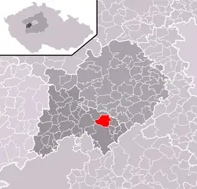 Localisation de Neumětely