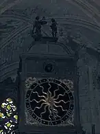 L'horloge du XVIe&nbsp;siècle (vue de près).