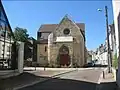 L'entrée de l'église (nord).