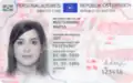 Carte d'identité en Autriche&nbsp;(en)