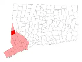 Localisation de New Fairfield