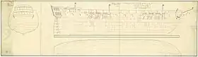 illustration de HMS Newcastle (1813)