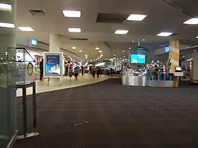 Intérieur de l'aéroport