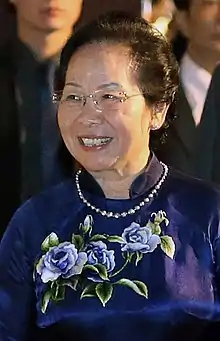 Võ Thị Ánh Xuân vice-présidente 2007-2016