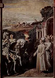 Alcina rencontre RogerNicolò dell'AbbatePinacothèque nationale (Bologne)