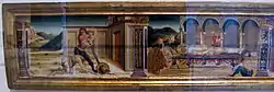 Partie gauche de la Prédelle du Palais Massimo alle Colonne, env.1575-1580