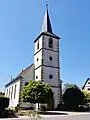 Église mixte Saint-Jacques-le-Majeur.