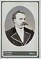 Nietzsche en 1872 à l'âge de 27 ans.
