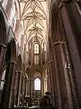 Voûte de la nef principale de l'église Saint-Nicolas.